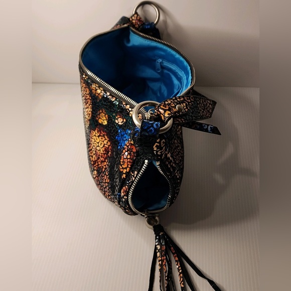 HOBO Bright & Light Genuine Leather Gabor Hydrangea Shoulder Bag Purse - Picture 4 of 15